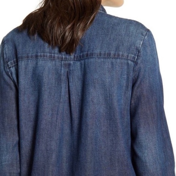 Adriano Goldschmied AG Cade Chambray Shirt NWT - Picture 6 of 12